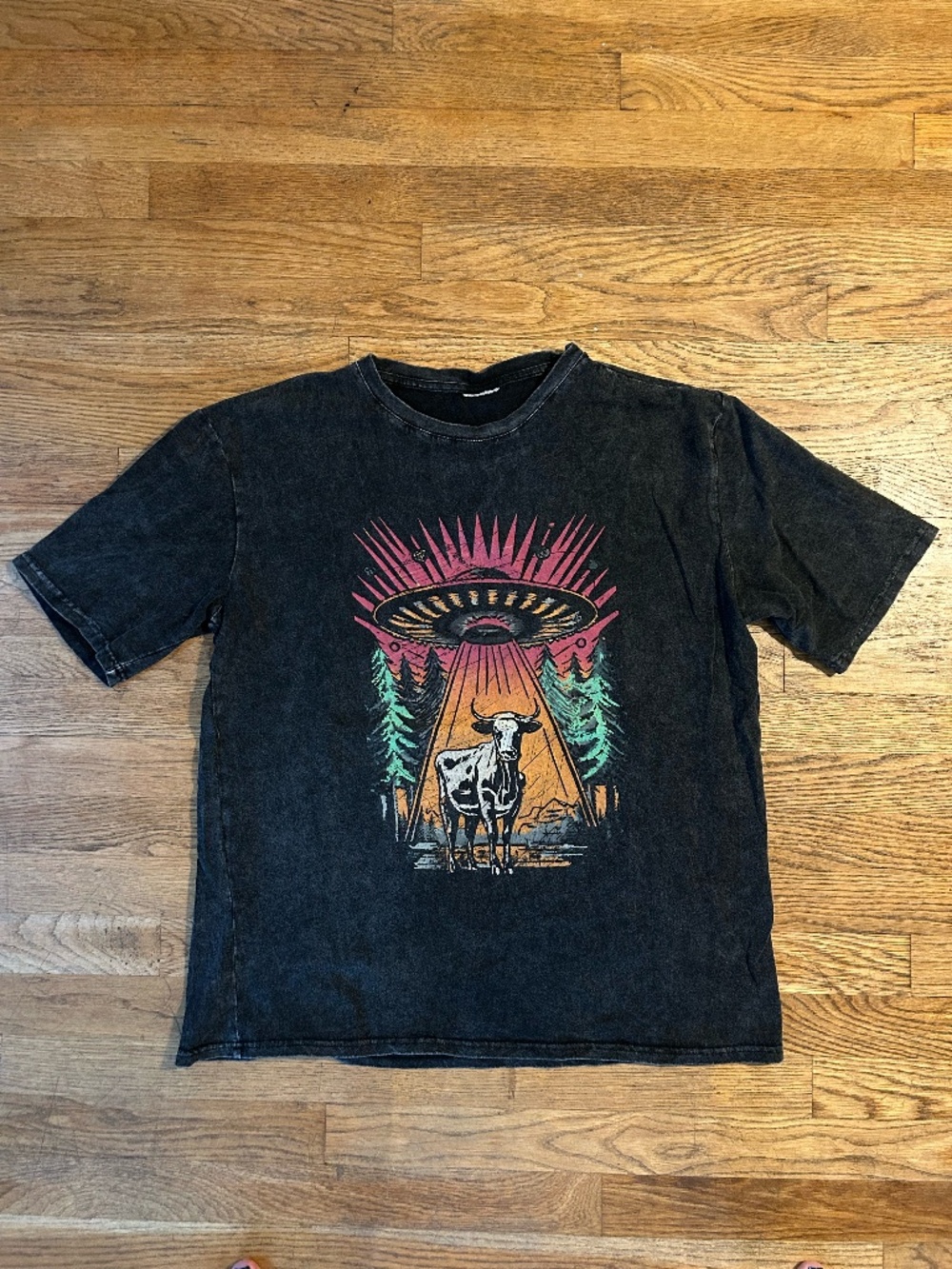 Space Cow Comfort Colors Tee